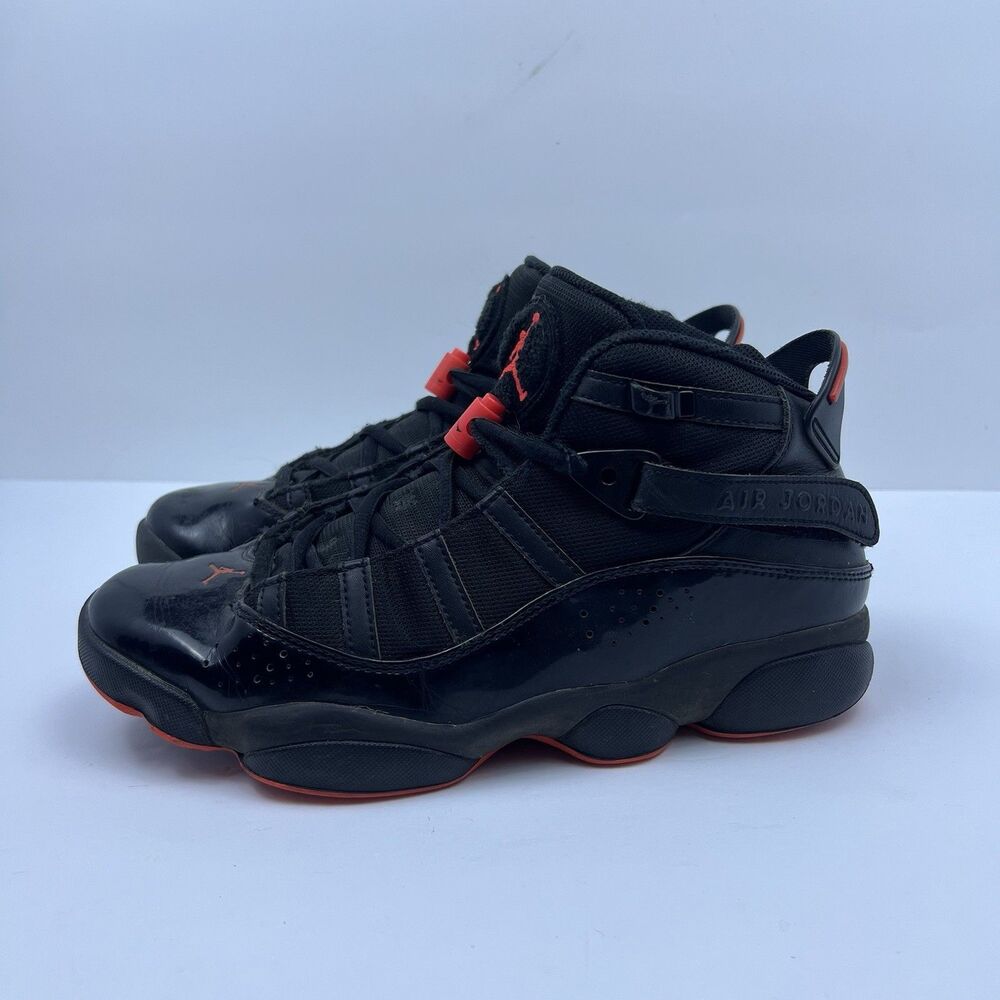Nike Air Jordan 6 Rings Men's Sneakers Shoes Black Infrared US Size 8.5